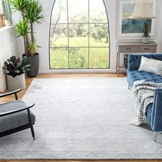 Safavieh Abstract Collection ABT144A Handmade Moroccan Diamond Area Rug 8' x 10'