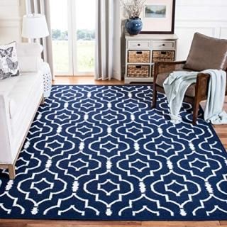 Safavieh Dhurries Collection DHU637D Handmade Flatweave Premium Wool Area Rug 8'