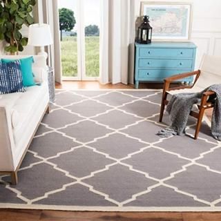 Safavieh Dhurries Collection DHU567A Handmade Flatweave Premium Wool Area Rug 8'