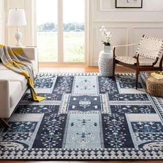 Safavieh Classic Vintage Collection CLV512A Oriental Cotton Area Rug 5' x 8' Nav