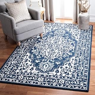 Safavieh Micro-Loop Collection MLP648N Handmade Premium Wool Area Rug 8' x 10' N