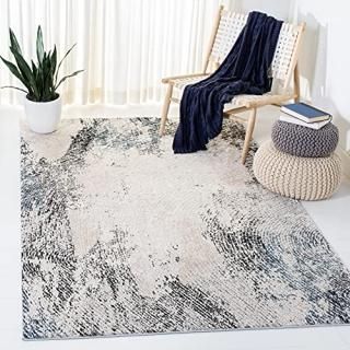Safavieh Invista Collection INV643A Modern Abstract Area Rug 5'3 x 7'6 Ivory / G