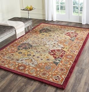 Safavieh Heritage Collection HG510B Handmade Traditional Oriental Premium Wool A