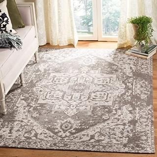 Safavieh Classic Vintage Collection CLV111F Oriental Medallion Distressed Area R
