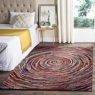 Safavieh Aruba Collection ARB500M Boho Abstract Area Rug 8' x 10' Multi