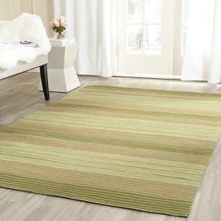 Safavieh Marbella Collection MRB283A Handmade Flatweave Stripe Premium Wool Area