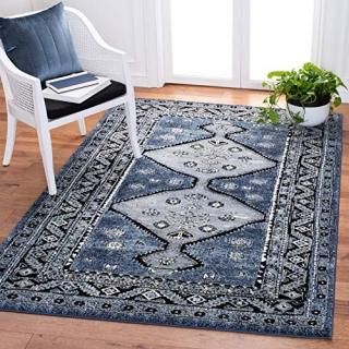 Safavieh Vintage Hamadan Collection VTH252M Oriental Medallion Distressed Non-Sh