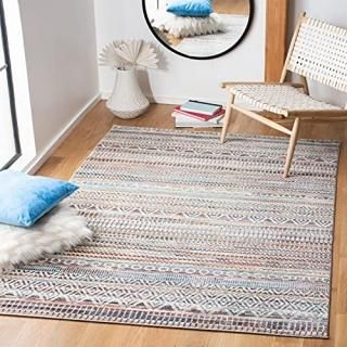 Safavieh Crystal Collection CRS736P Boho Distressed Non-Shedding Stain Resistant