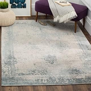 Safavieh Classic Vintage Collection CLV125D Distressed Cotton Area Rug 4' x 6' G