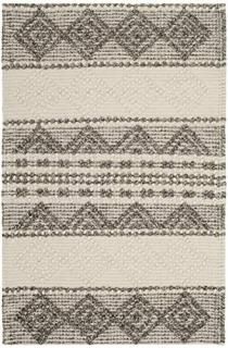 Safavieh Natura Collection NAT102A Handmade Moroccan Boho Tribal Wool & Cotton A