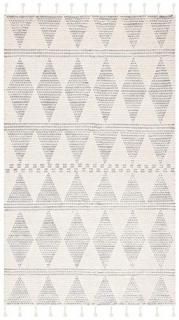 Safavieh Casablanca Shag Collection CSB488A Handmade Moroccan Tassel Wool Area R