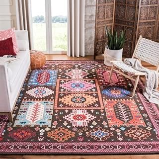 Safavieh Bellagio Collection BLG607T Handmade Premium Wool Area Rug 4' x 6' Brow