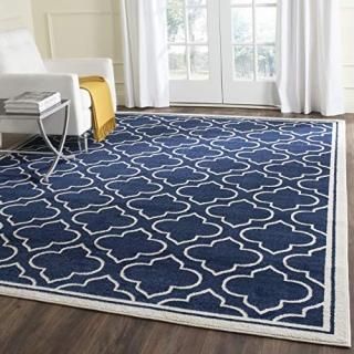 Safavieh Amherst Collection AMT412P Moroccan Geometric Non-Shedding Stain Resist