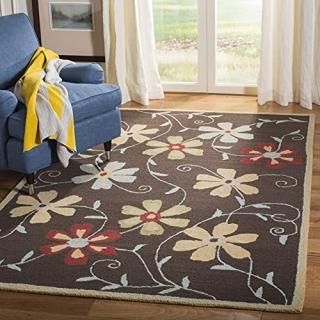 Safavieh Blossom Collection BLM784A Handmade Floral Premium Wool Area Rug 4' x 6