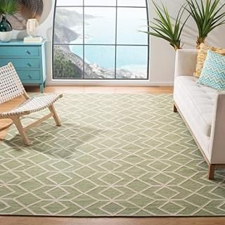 Safavieh Dhurries Collection DHU560B Handmade Flatweave Premium Wool Area Rug 3'