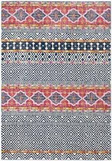 Safavieh Madison Collection MAD614N Colorful Boho Chic Non-Shedding Stain Resist