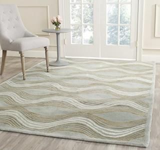Safavieh Wyndham Collection WYD318A Handmade Modern Premium Wool Area Rug 4' x 6