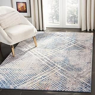 Safavieh Monray Collection MNY656E Modern Abstract Distressed Area Rug 5'1 x 7'6
