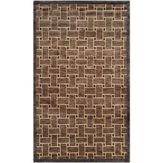 Safavieh Tibetan Collection TB259A Hand-Knotted Modern Premium Wool Area Rug 3' 