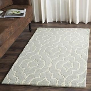 Safavieh Chatham Collection CHT736E Handmade Geometric Premium Wool Accent Rug 2