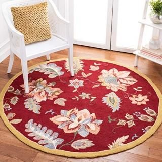 Safavieh Chelsea Collection HK306C Hand-Hooked French Country Wool Area Rug 4' x