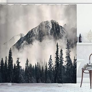180cm W By 180cm L Multi 16 - National Parks Home Decor Shower Curtain by Ambeso