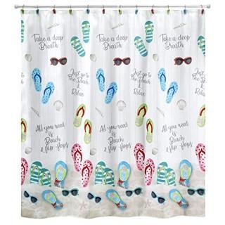 Avanti Linens Beach Mode Collection Shower Curtain Multicolor