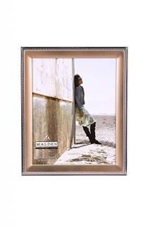 Malden International Designs Classic Gold Metal With Silver Beads 2-Tone Picture