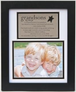 The Grandparent Gift Frame Wall Decor Grandsons by The Grandparent Gift Co.