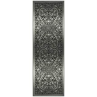 Maples Rugs Pelham Vintage Runner Rug Non Slip Washable Hallway Entry Carpet Mad