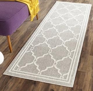 Safavieh Amherst Collection AMT414B Trellis Non-Shedding Stain Resistant Living 