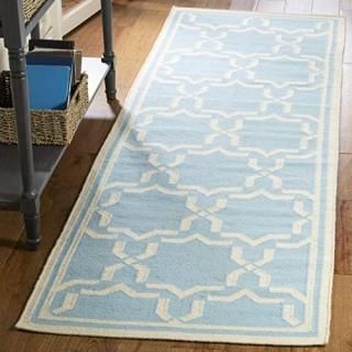 Safavieh Dhurries Collection DHU545B Handmade Flatweave Premium Wool Runner 2'6 