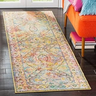 Safavieh Crystal Collection CRS516A Boho Chic Oriental Distressed Non-Shedding S