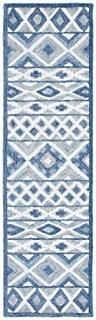 Safavieh Roslyn Collection ROS602M Handmade Moroccan Boho Wool Runner 2'3 x 8'  