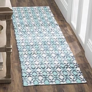 Safavieh Montauk Collection MTK123C Handmade Flatweave Cotton Runner 2'3 x 6'  T