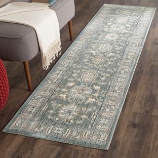 Safavieh Valencia Collection VAL112B Boho Chic Distressed Runner 2'3 x 8'  Alpin