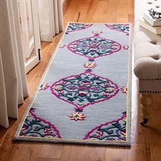 Safavieh Bellagio Collection BLG605G Handmade Medallion Premium Wool Runner 2'3 