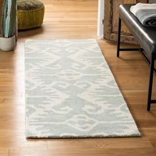 Safavieh Wyndham Collection WYD323G Handmade Modern Premium Wool Runner 2'3 x 7'