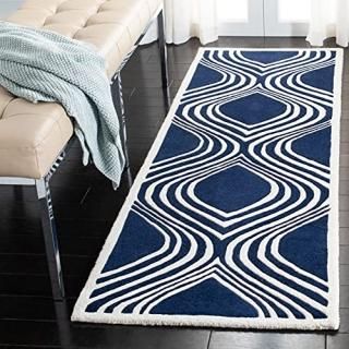 Safavieh Chatham Collection CHT758C Handmade Geometric Premium Wool Runner 2'3 x