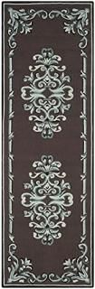 Safavieh Easy Care Collection EZC735D Hand-Hooked Runner 2'6 x 8'  Chocolate / M