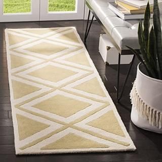 Safavieh Chatham Collection CHT759L Handmade Geometric Premium Wool Runner 2'3 x