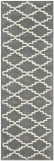 Safavieh Chatham Collection CHT721D Handmade Trellis Premium Wool Runner 2'3 x 7