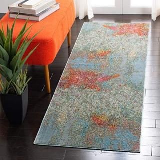 Safavieh Luxor Collection LUX312A Handmade Modern Abstract Runner 2'2 x 11'  Ivo