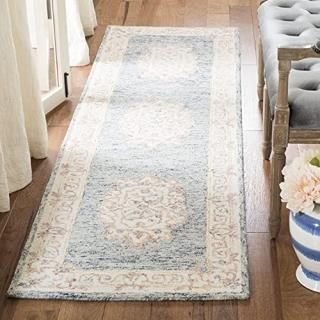 Safavieh Aubusson Collection AUB101M Handmade Traditional Premium Wool Runner 2'
