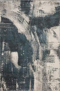 Loloi II Spirit SPI-04 Indigo Contemporary Runner Rug 2'-7 x 8'-0