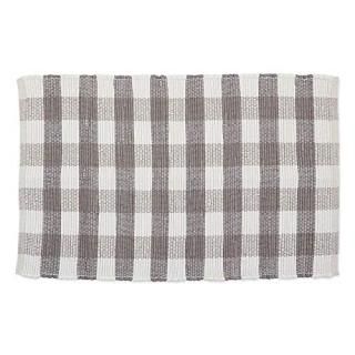 DII Buffalo Check Handloomed 100% Cotton Reversible Indoor Area Rug for Living R