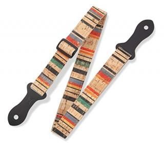 Levy's Leathers Cork Mandolin Ukulele and Guitar Strap; Folk Instruments Series 