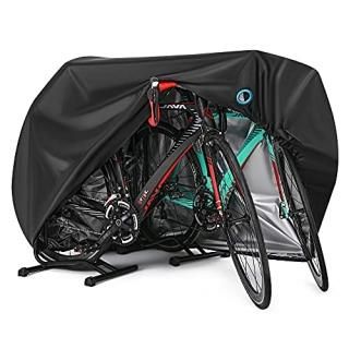 Bike Cover for 2 or 3 Bikes Outdoor Waterproof Bicycle Covers Rain Sun UV Dust W
