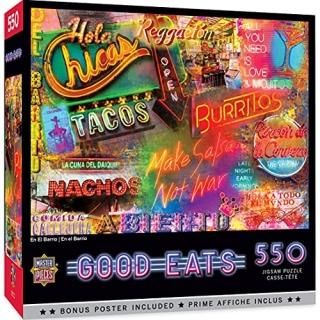 MasterPieces Good Eats! Puzzles Collection - En el Barrio 550 Piece Jigsaw Puzzl