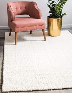 Unique Loom 3132695 Area Rug 5 x 8 Feet White
